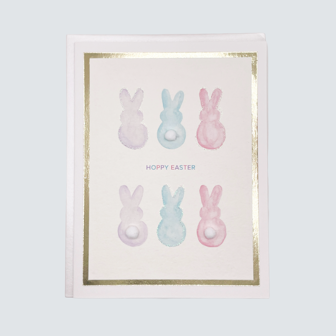 Bunny Butts Easter Card