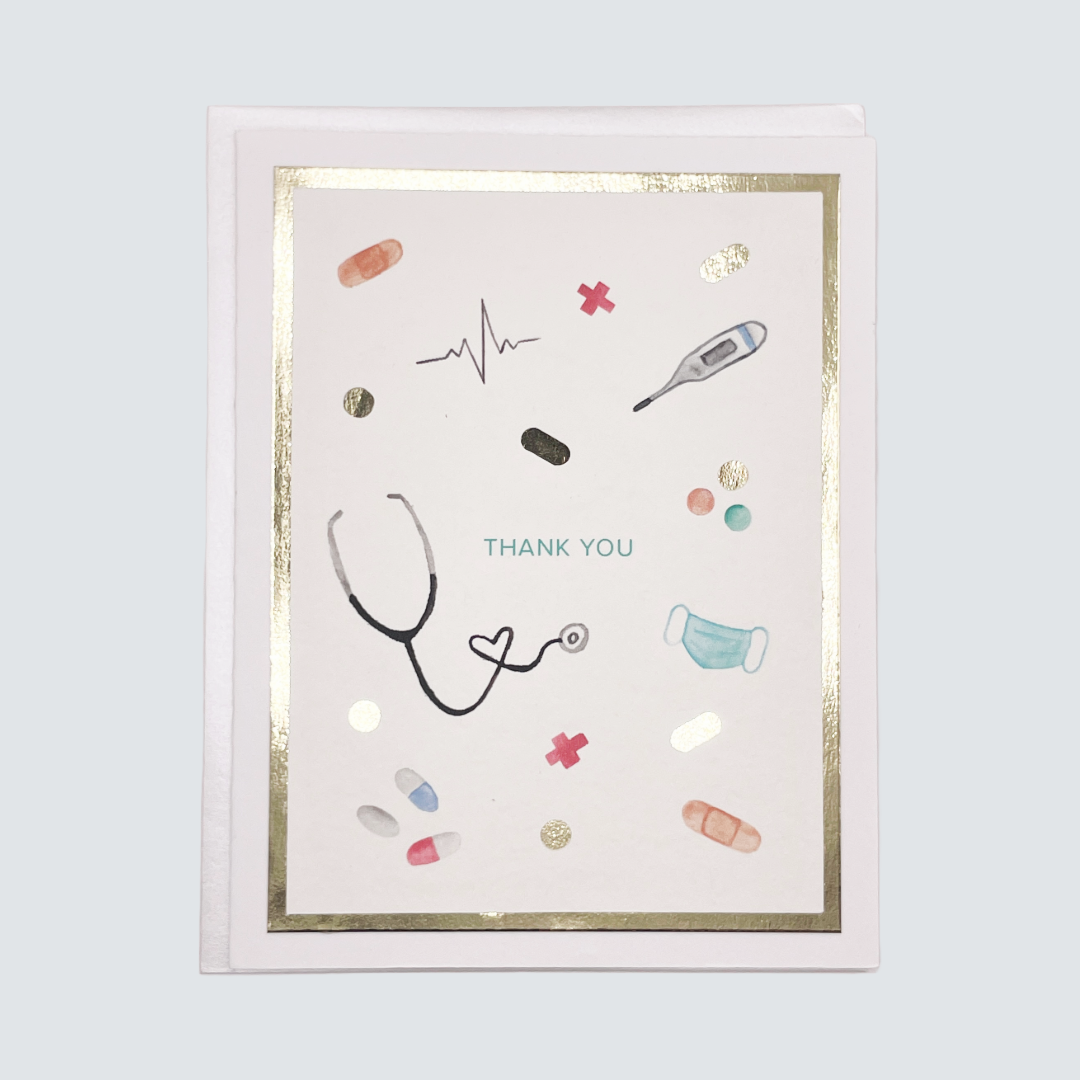 Healthcare Worker Thank You Card